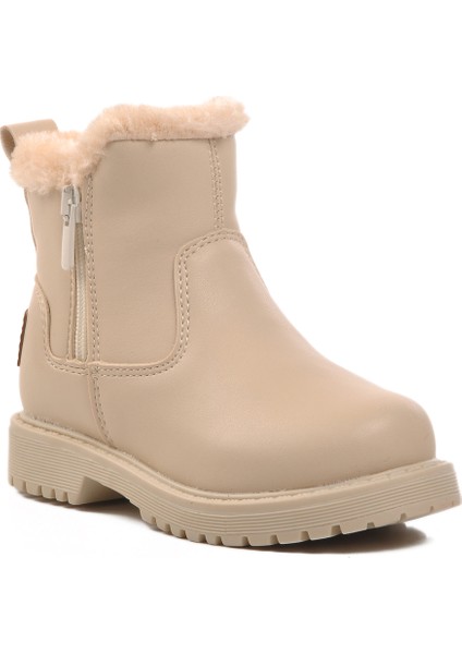 Bej Içi Kürklü Kız Çocuk Bot modelleri