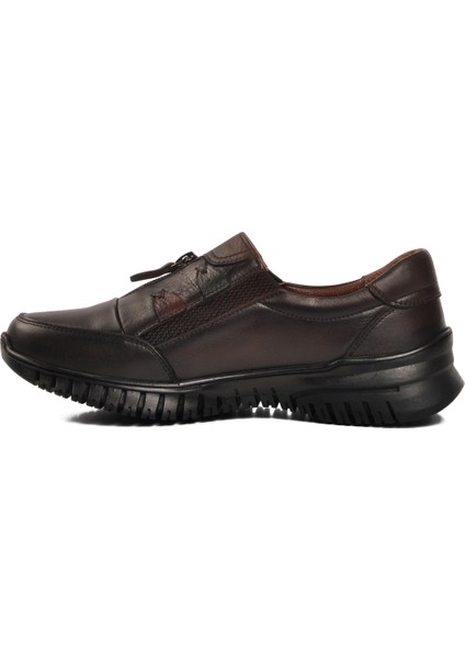 Kahve Kadın Deri Günlük Ayakkabı fiyatları