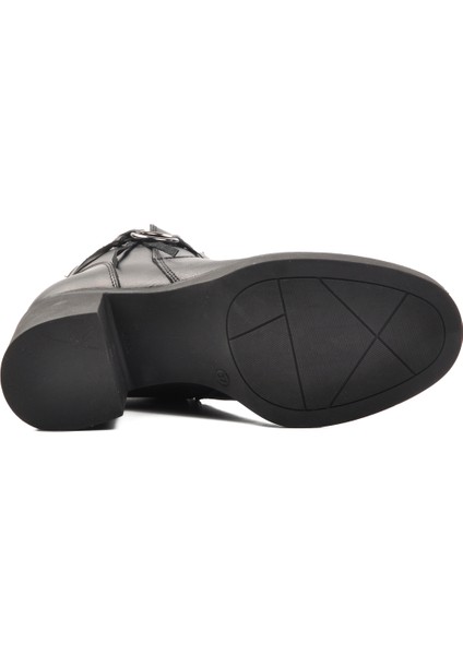 Siyah Kadın Topuklu Bot indirimleri
