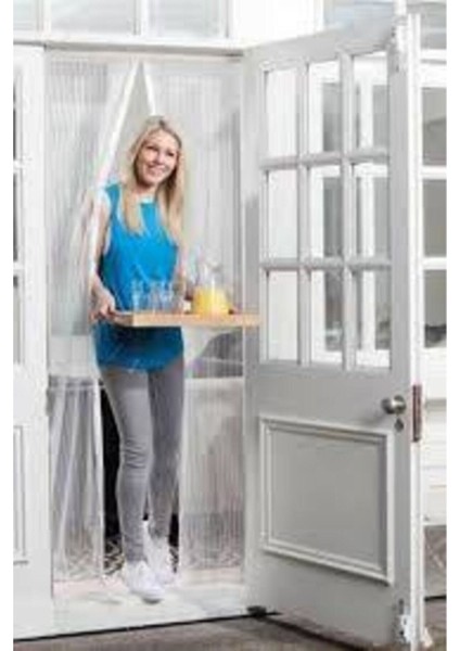 Deco Bella Mıknatıslı Kapı SINEKLIĞI60*210 cm 2 Adet Tül
