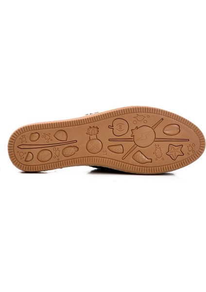 Siyah Örme Triko Kadın Ev Terliği indirimleri