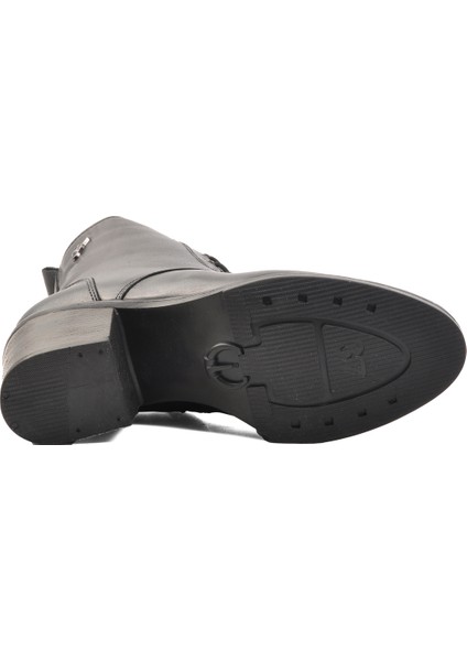 Siyah Kadın Topuklu Bot indirimleri