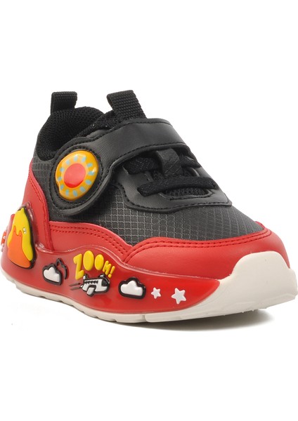 Siyah Kırmızı Çocuk Spor Ayakkabı modelleri