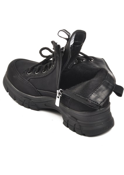 Siyah Zümrüt Içi Polarlı Kız Çocuk Bot fırsatları