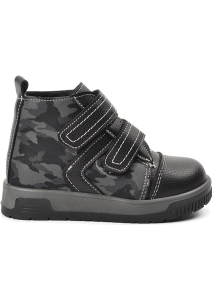 Siyah Kamuflaj Unisex Bebek Bot