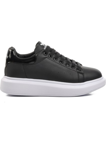 Siyah Beyaz Geniş Kalıp Unisex Sneaker
