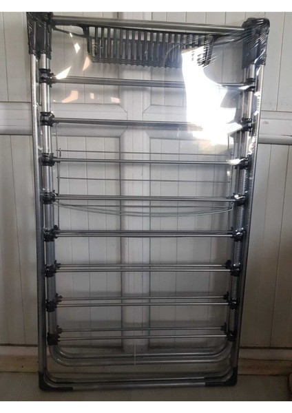 Renkli mandal ve boncuklu çamaşır kurutmalık seti, metal malzeme, siyah renk fiyatları