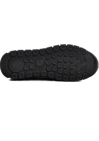 Siyah Kadın Deri Düz Rahat Günlük Ayakkabı indirimleri