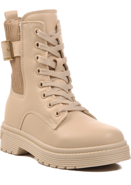 Bej Içi Polarlı Kız Çocuk Bot modelleri