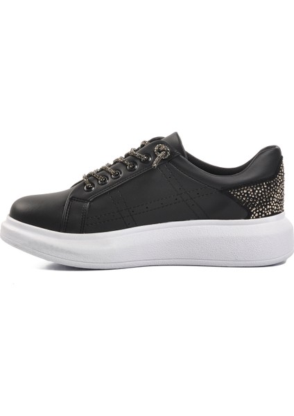 Siyah Beyaz Kadın Sneaker