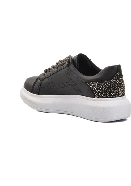 Siyah Beyaz Kadın Sneaker