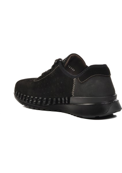 Siyah Deri Erkek Casual Ayakkabı fırsatları