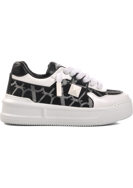Siyah Gri Beyaz Unisex Sneaker