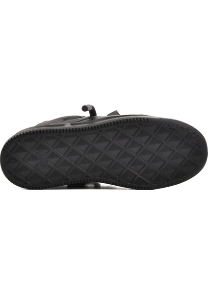 Siyah Cilt Erkek Sneaker Premium