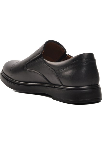 Siyah Deri Erkek Klasik Ayakkabı fırsatları