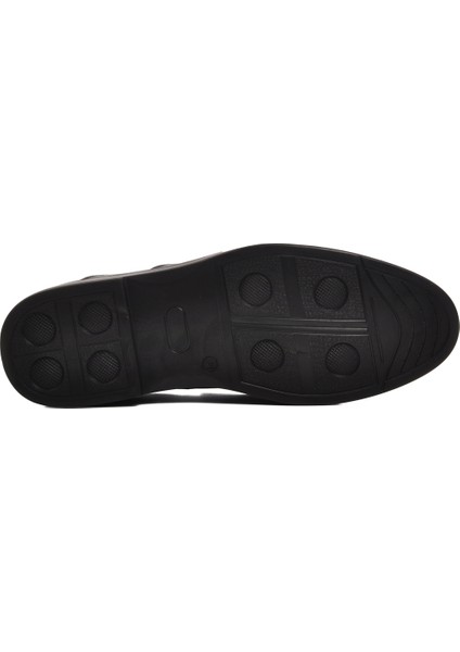 Siyah Deri Erkek Klasik Ayakkabı indirimleri