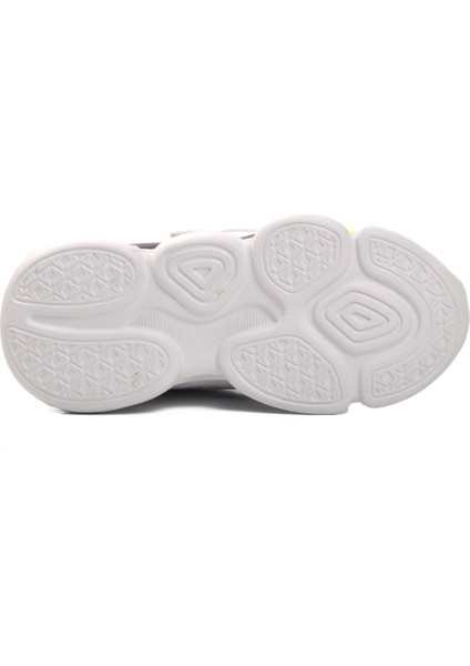 Beyaz Fosfor Sarı Çocuk Spor Ayakkabı indirimleri