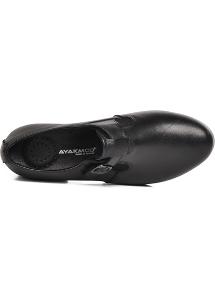 Siyah Kadın Topuklu Klasik Ayakkabı fırsatları