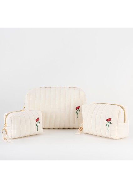 Poppy Çok Amaçlı Organizer Çanta Makyaj Valiz Içi Anne Bebek Bakım Çantası