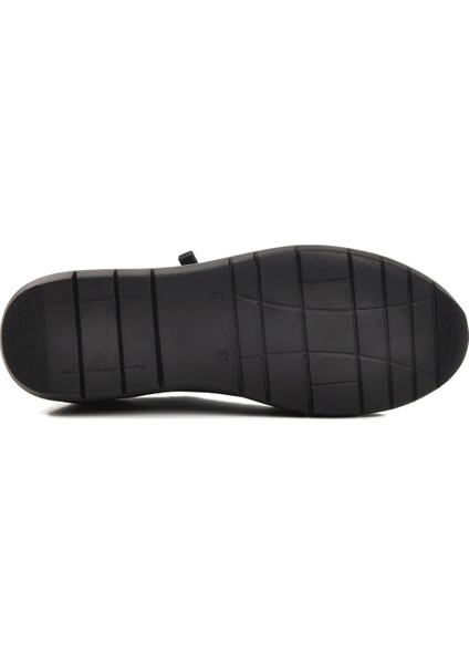 Siyah Kadın Düz Rahat Günlük Ayakkabı indirimleri