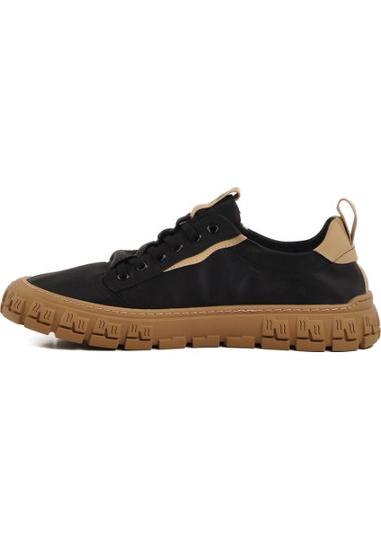 siyah hafif tekstil erkek sneaker