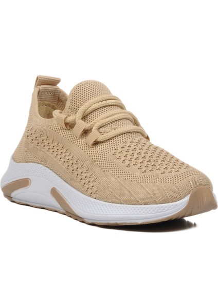 Bej Hafif Anorak Çocuk Spor Ayakkabı modelleri