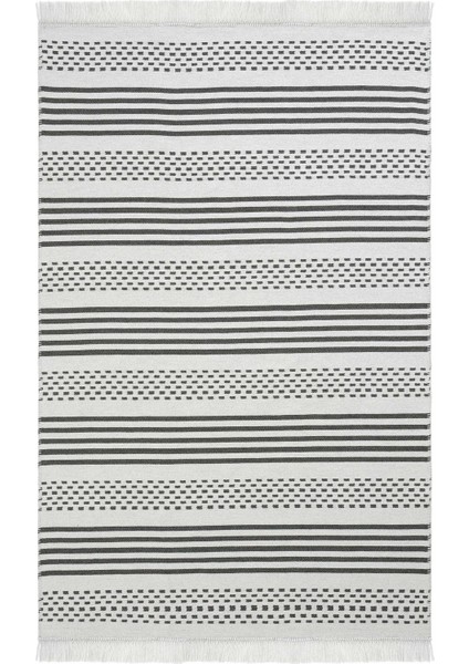 Lovely Gri Kilim Makinede Yıkanabilir Çift Taraflı Akrilik Ince Banyo Balkon Mutfak Kilimi