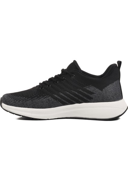 Siyah Füme Anorak Hafif Erkek Spor Ayakkabı