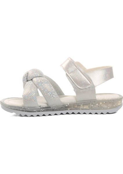 Beyaz Simli Çocuk Düz Sandalet fiyatları