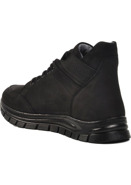Siyah Nubuk Hakiki Deri Erkek Bot fırsatları