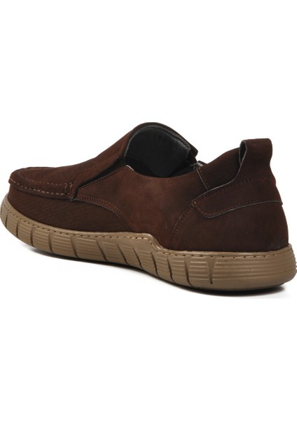 Kahve Nubuk Deri Erkek Casual Ayakkabı fırsatları