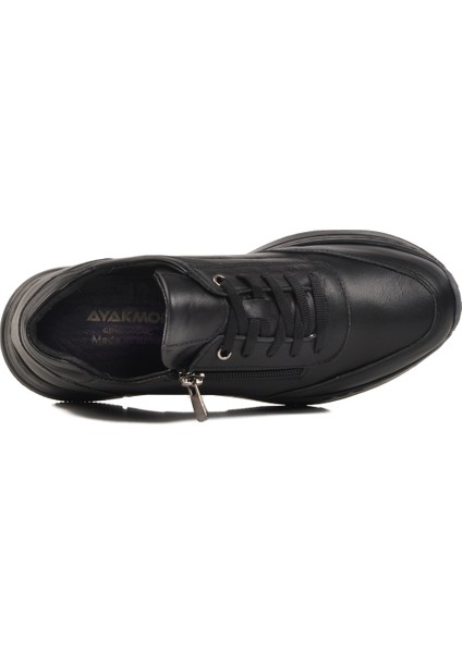 Siyah Deri Kadın Günlük Ayakkabı fırsatları