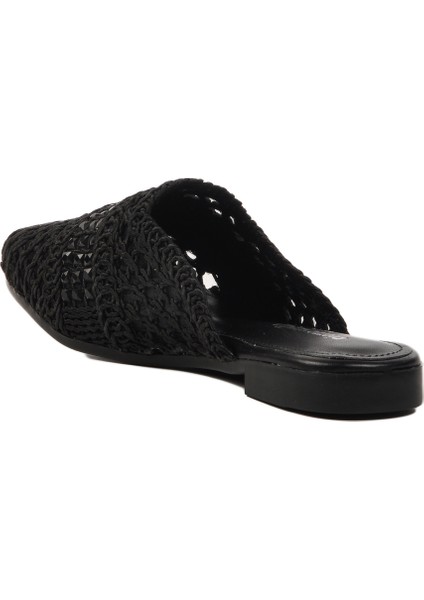 Siyah Tekstil Kadın Düz Terlik fırsatları