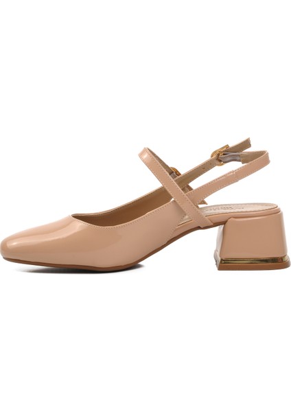 Nude Nut Rugan Kadın Topuklu Ayakkabı fiyatları