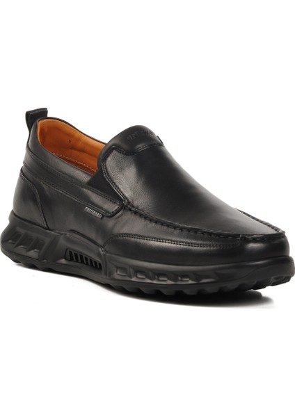 Dr.Flexer Siyah Deri Ortopedik Erkek Casual Ayakkabı modelleri