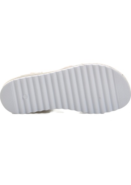 Beyaz Simli Çocuk Düz Sandalet indirimleri