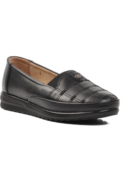 Siyah Kadın Düz Rahat Günlük Ayakkabı modelleri