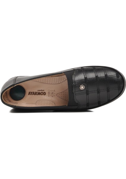 Siyah Kadın Düz Rahat Günlük Ayakkabı fırsatları