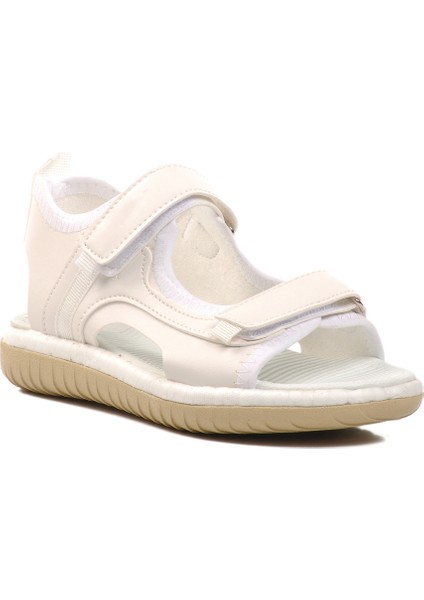 Beyaz Çocuk Düz Sandalet modelleri