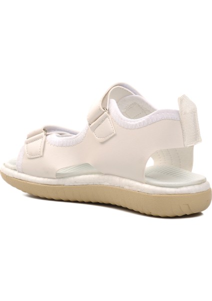 Beyaz Çocuk Düz Sandalet fırsatları
