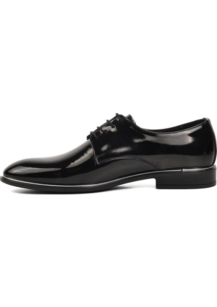 Siyah Rugan Erkek Klasik Ayakkabı fiyatları