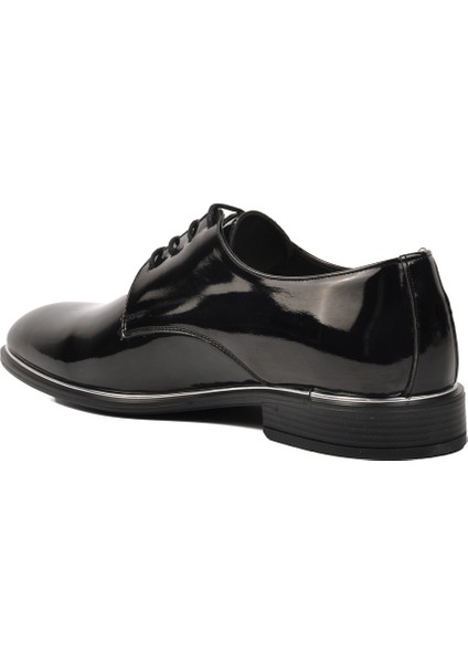 Siyah Rugan Erkek Klasik Ayakkabı fırsatları