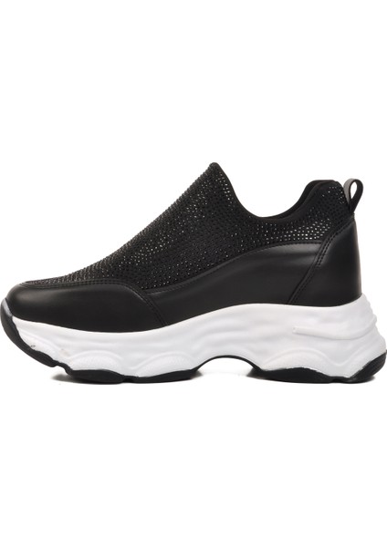 Siyah Taşlı Kadın Sneaker fiyatları