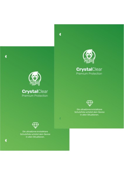 iPhone X Crystalclear Panzerfolyo Ekran Koruyucu