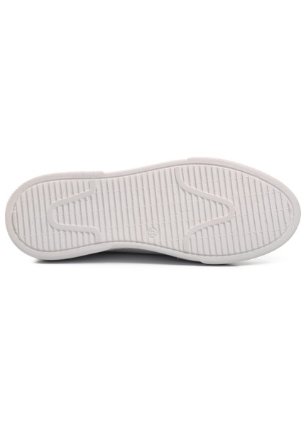Siyah Beyaz Erkek Sneaker Ayakkabı