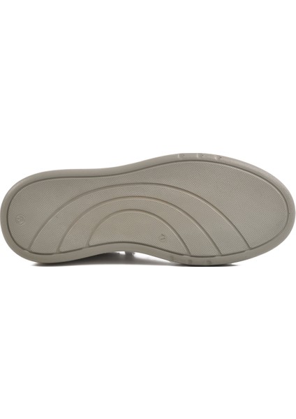 Beyaz Lastik Bağcıklı Deri Erkek Casual Ayakkabı indirimleri