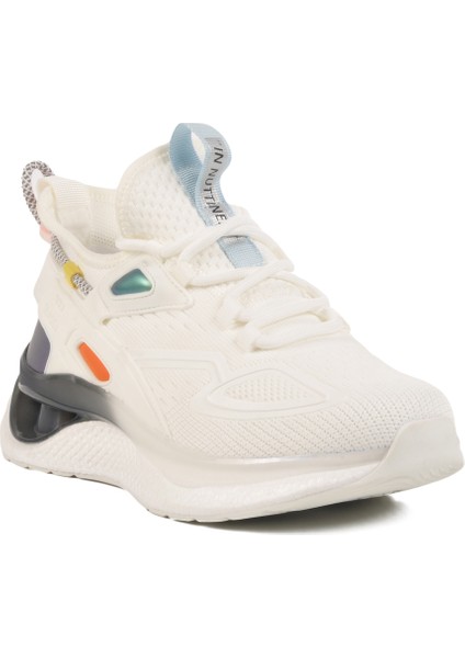 Beyaz Anorak Hafif Esnek Hava Alabilen Erkek Spor Ayakkabı modelleri