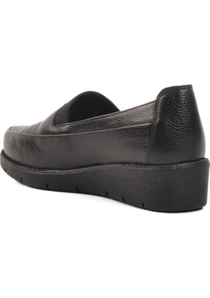 Siyah Deri Kadın Günlük Ayakkabı fırsatları