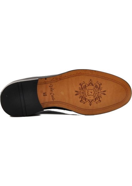 Siyah Deri Erkek Klasik Ayakkabı indirimleri