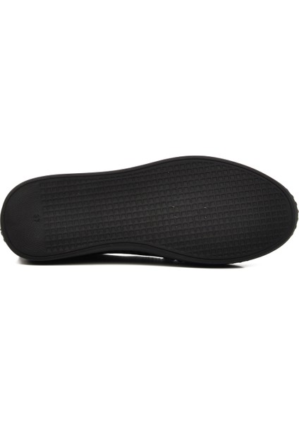 Siyah Deri Anatomik Kadın Casual Ayakkabı indirimleri